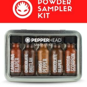 World's Hottest Pepper Powder Sampler Kit